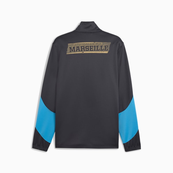 メンズ オリンピック マルセイユ FTBLNRGY+ ジャケット, Galactic Gray-Puma Team Gold, extralarge-JPN