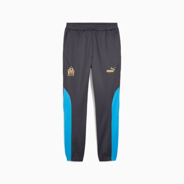 メンズ オリンピック マルセイユ FTBLNRGY+ パンツ, Galactic Gray-Puma Team Gold, extralarge-JPN