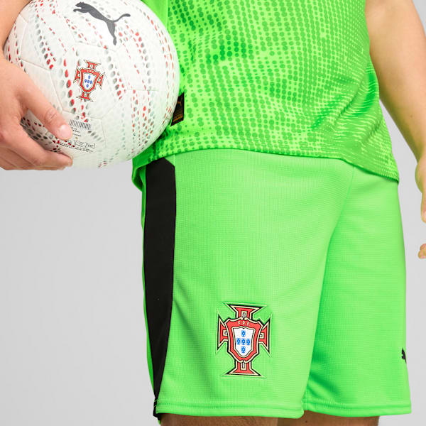 Portugal 2025 Goalkeeper Shorts Men, Fluro Green Pes-PUMA Black, extralarge-GBR