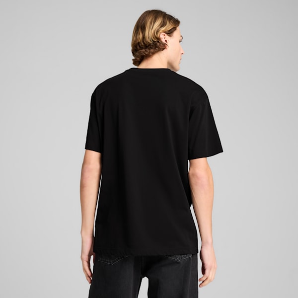 メンズ ACミラン FTBLNRGY+ 半袖 Tシャツ, PUMA Black-For All Time Red, extralarge-JPN