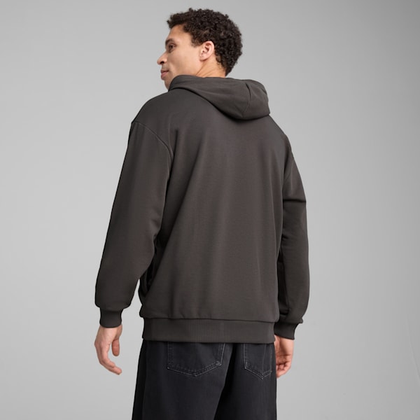 メンズ ACミラン FTBLNRGY+ フーディ, Shadow Gray-PUMA Black, extralarge-JPN