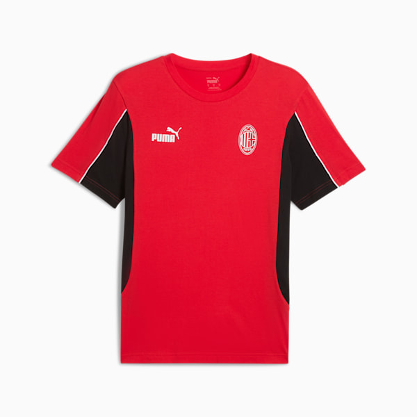 AC Milan ftblARCHIVE Men's Tee, For All Time Red-PUMA Black, extralarge