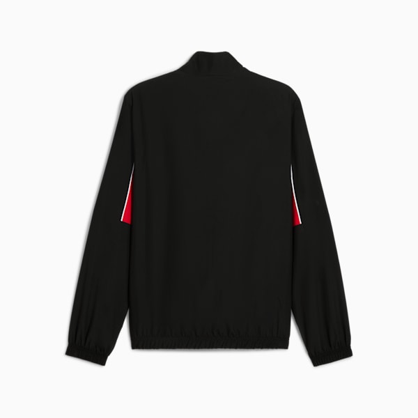 Chamarra AC Milan ftblARCHIVE para hombre, PUMA Black-For All Time Red, extralarge