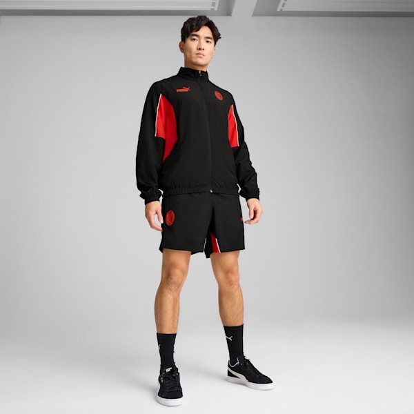 AC Milan ftblARCHIVE Men's Jacket, PUMA Black-For All Time Red, extralarge