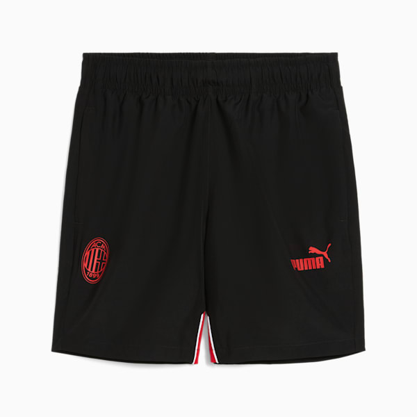 Shorts para hombre AC Milan ftblARCHIVE, PUMA Black-For All Time Red, extralarge