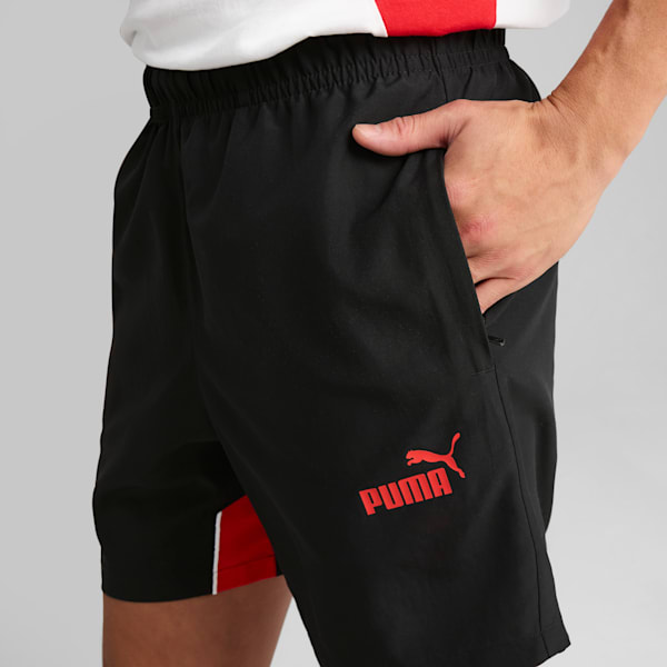 Shorts para hombre AC Milan ftblARCHIVE, PUMA Black-For All Time Red, extralarge