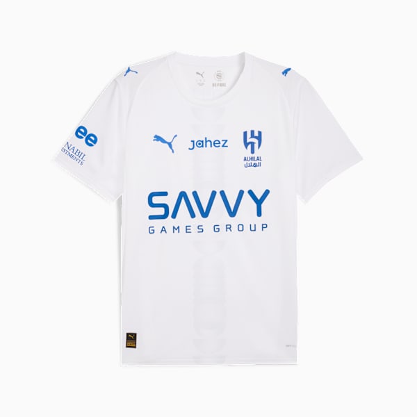 Al-Hilal SFC 25/26 Away Jersey Men, PUMA White-Blue Intense, extralarge-GBR