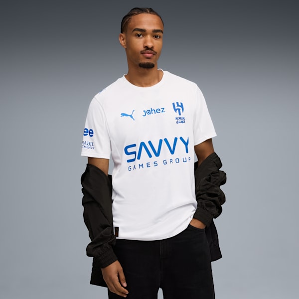 Al-Hilal SFC 25/26 Away Jersey Men, PUMA White-Blue Intense, extralarge-GBR