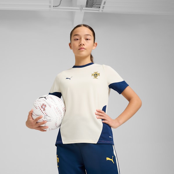 Portugal Training Jersey Youth, Sugared Almond-Persian Blue, extralarge