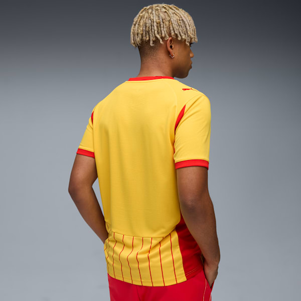 RC Lens 25/26 Home Jersey Men, Pelé Yellow-PUMA Red, extralarge-GBR