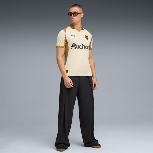 RC Lens 25/26 Third Jersey Men, Alpine Snow-Matte Gold, extralarge-GBR