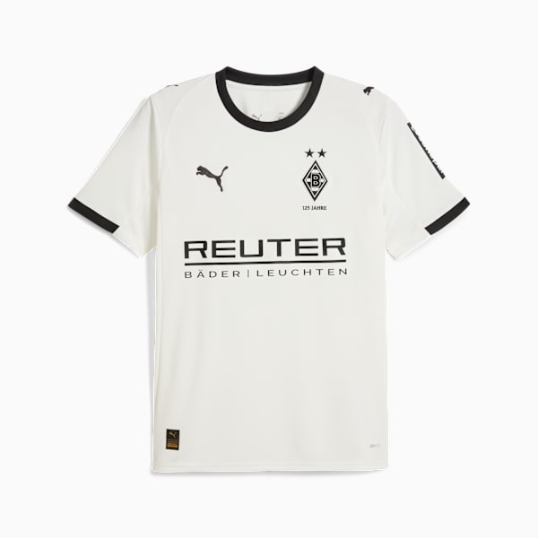 Borussia Mönchengladbach 25/26 Home Jersey Men, Warm White-PUMA Black, extralarge-GBR