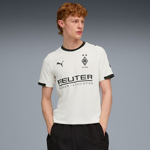 Borussia Mönchengladbach 25/26 Home Jersey Men, Warm White-PUMA Black, extralarge-GBR