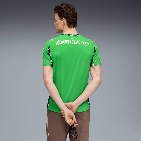 Borussia Mönchengladbach 25/26 Away Jersey Men, PUMA Green-Warm White, extralarge-GBR