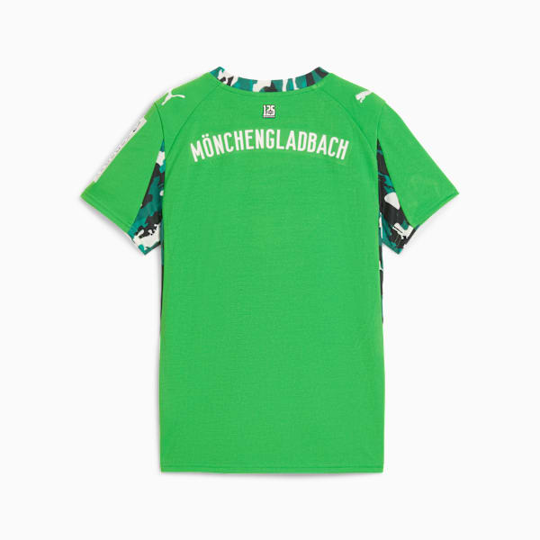 Borussia Mönchengladbach 25/26 Away Jersey Youth, PUMA Green-Warm White, extralarge-GBR