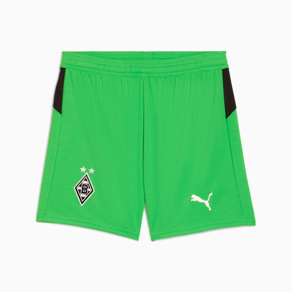 Borussia Mönchengladbach 25/26 Shorts Youth, PUMA Green-Warm White, extralarge