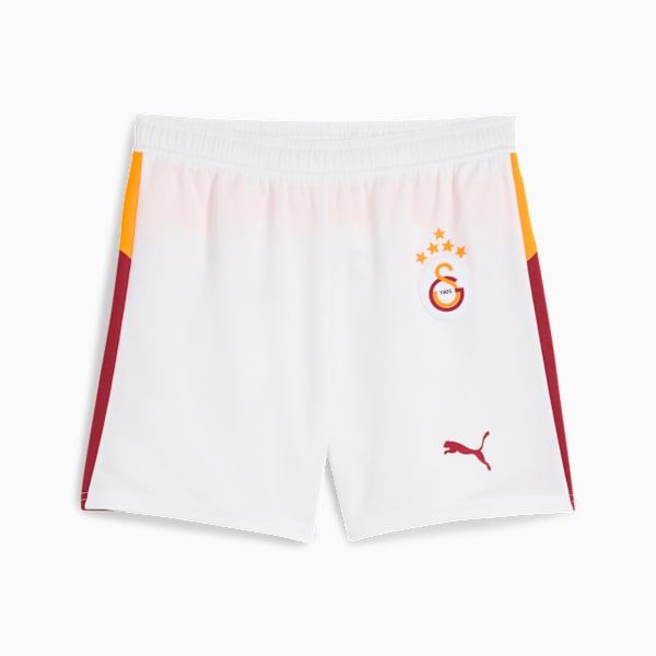 Galatasaray SK 25/26 Shorts Youth, PUMA White-Intense Orange, extralarge-GBR