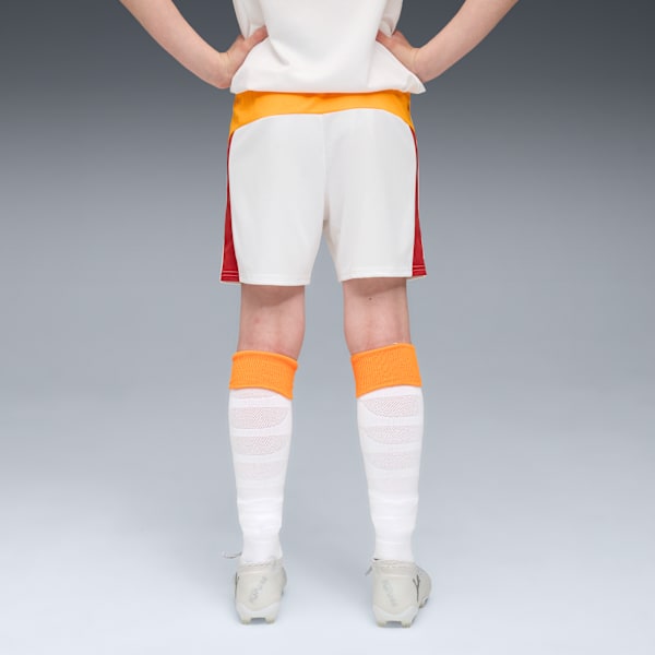 Galatasaray SK 25/26 Shorts Youth, PUMA White-Intense Orange, extralarge-GBR