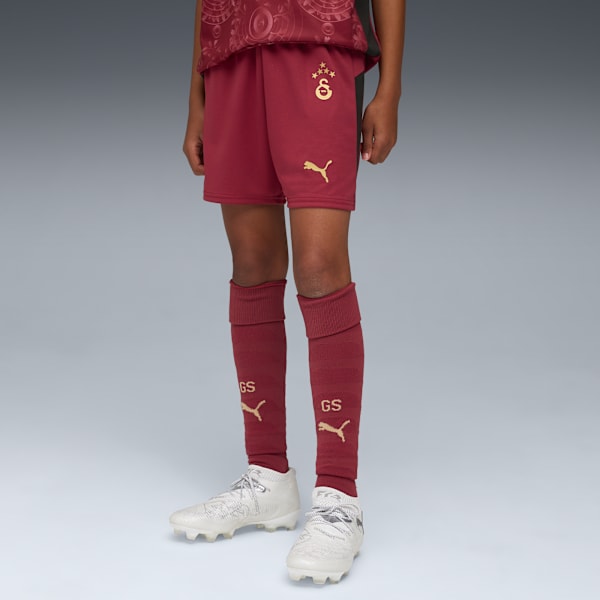 Galatasaray SK 25/26 Shorts Youth, Team Regal Red-Puma Team Gold, extralarge-GBR