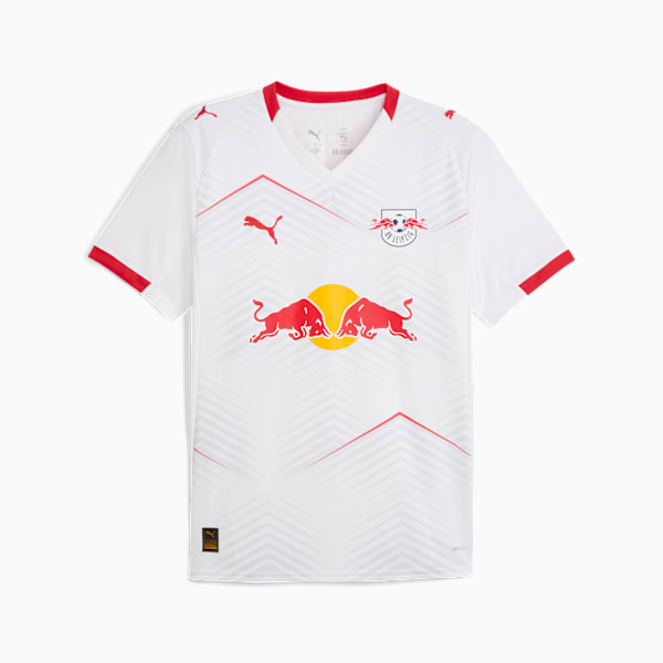 RB Leipzig 25/26 Home Jersey Men, PUMA White-For All Time Red, extralarge