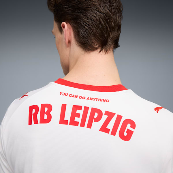 RB Leipzig 25/26 Home Jersey Men, PUMA White-For All Time Red, extralarge