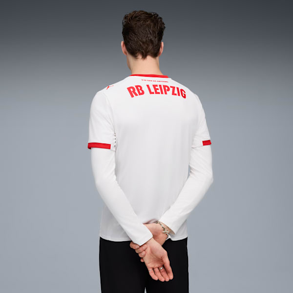 RB Leipzig 25/26 Home Jersey Men, PUMA White-For All Time Red, extralarge