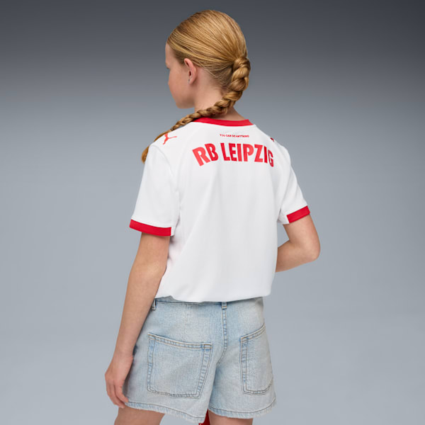 RB Leipzig 25/26 Home Jersey Youth, PUMA White-For All Time Red, extralarge-GBR