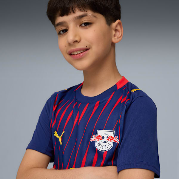 RB Leipzig 25/26 Away Jersey Youth, Elektro Blue-For All Time Red, extralarge-GBR
