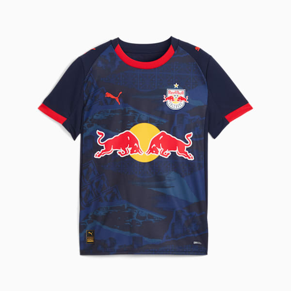 FC Red Bull Salzburg 25/26 Away Jersey Youth, New Navy-PUMA Red, extralarge-GBR
