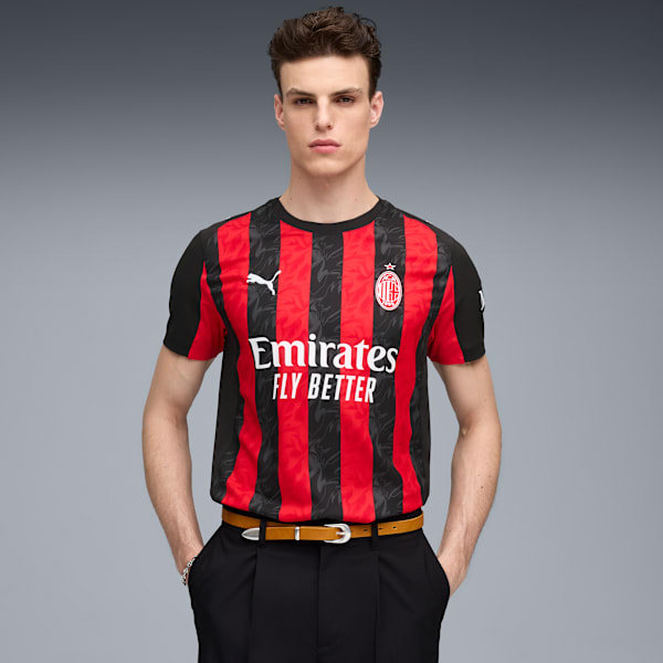AC Milan 25/26 Home Authentic Jersey Men, For All Time Red-PUMA Black, extralarge