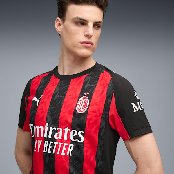 AC Milan 25/26 Home Authentic Jersey Men, For All Time Red-PUMA Black, extralarge