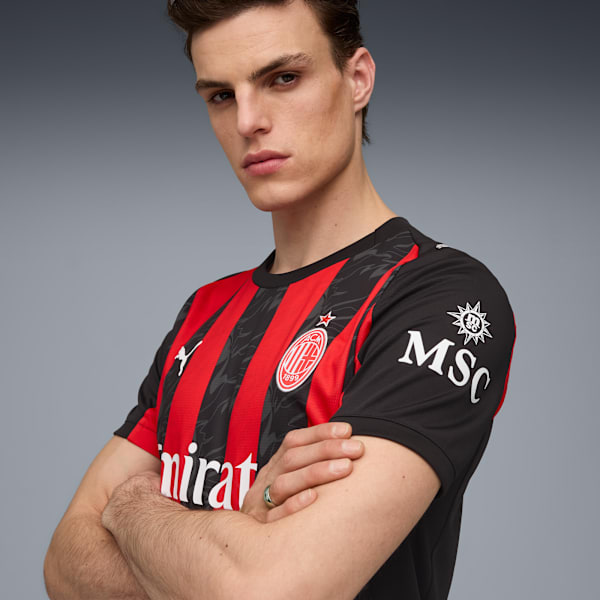 AC Milan 25/26 Home Jersey Men, For All Time Red-PUMA Black, extralarge