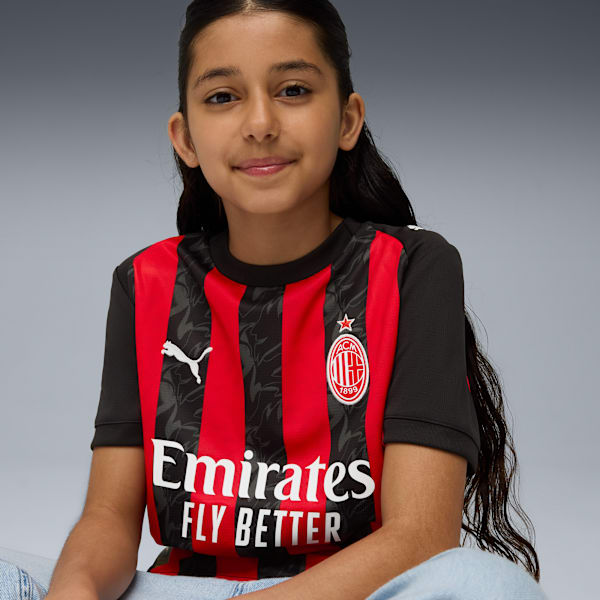 AC Milan 25/26 Home Jersey Youth, For All Time Red-PUMA Black, extralarge
