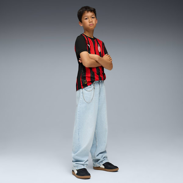 AC Milan 25/26 Home Jersey Youth, For All Time Red-PUMA Black, extralarge
