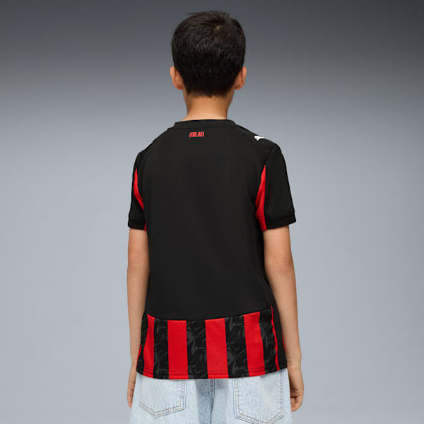 AC Milan 25/26 Home Jersey Youth, For All Time Red-PUMA Black, extralarge