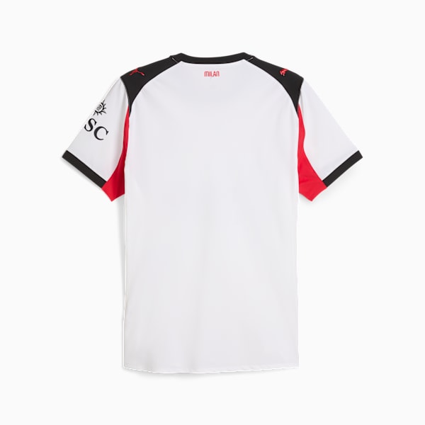 AC Milan 25/26 Authentic Away Jersey Men, PUMA White-For All Time Red, extralarge