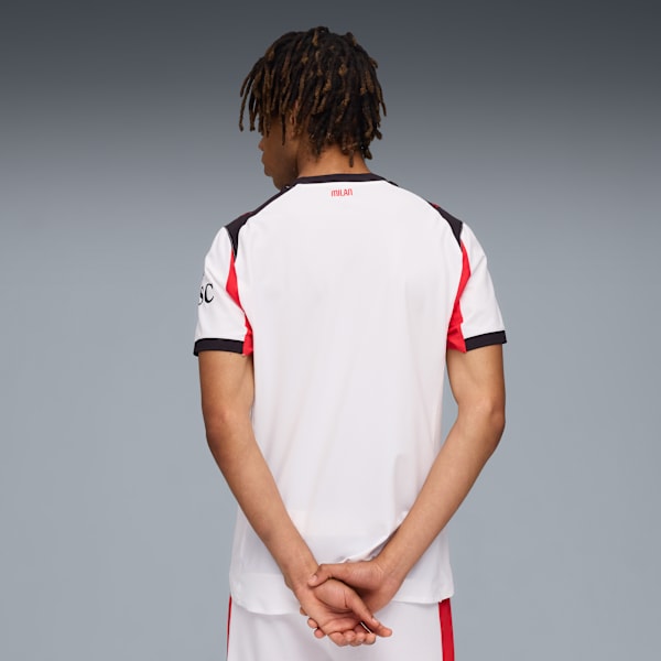 AC Milan 25/26 Authentic Away Jersey Men, PUMA White-For All Time Red, extralarge