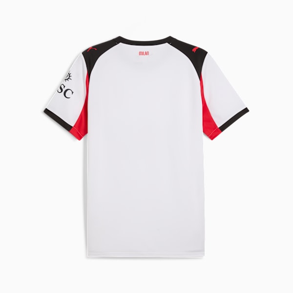 AC Milan 25/26 Replica Away Jersey Men, PUMA White-For All Time Red, extralarge