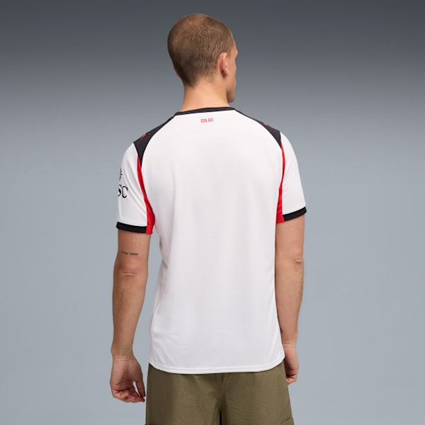 AC Milan 25/26 Replica Away Jersey Men, PUMA White-For All Time Red, extralarge