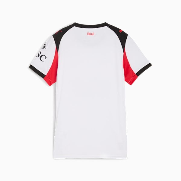 AC Milan 25/26 Replica Away Jersey Women, PUMA White-For All Time Red, extralarge