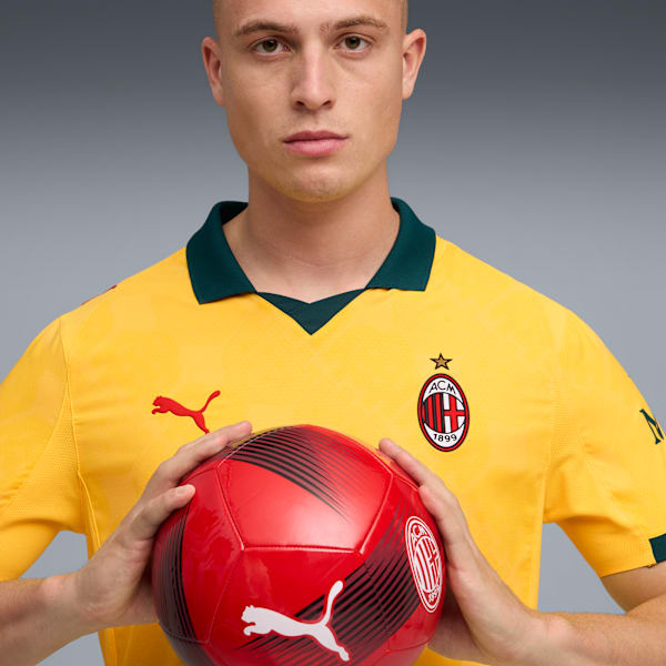 AC Milan 25/26 Authentic Third Jersey Men, Sunny Yellow-Dark Myrtle, extralarge