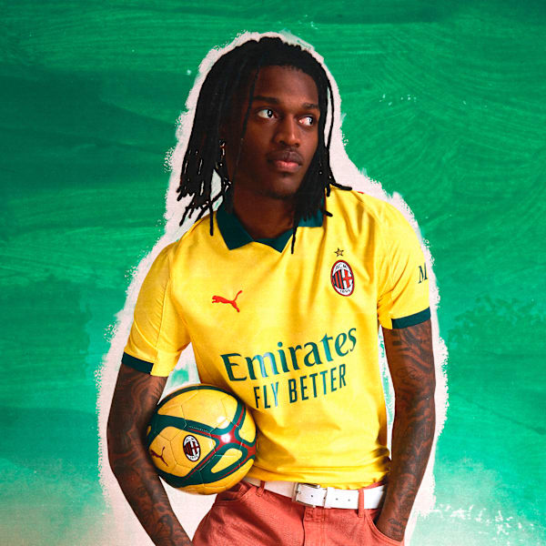 AC Milan 25/26 Replica Third Jersey Men, Sunny Yellow-Dark Myrtle, extralarge
