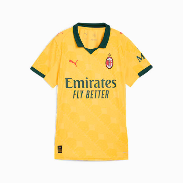 25/26 AC MILAN THIRD KIT Women's Replica Jersey, Sunny Yellow-Dark Myrtle, extralarge-IND
