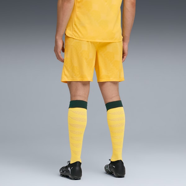 25/26 AC MILAN THIRD KIT Replica Men’s Football Shorts, Sunny Yellow-Dark Myrtle, extralarge-IND