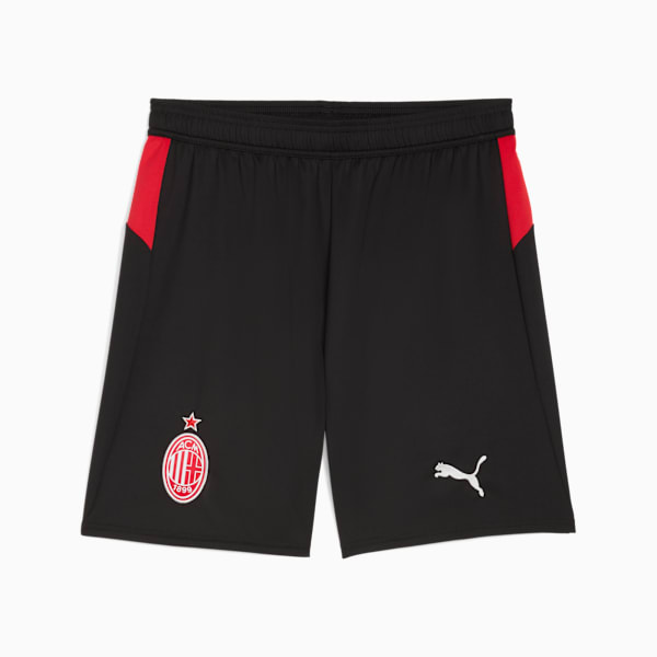 AC Milan 25/26 Replica Men’s Breathable Football Shorts, PUMA Black-For All Time Red, extralarge-IND