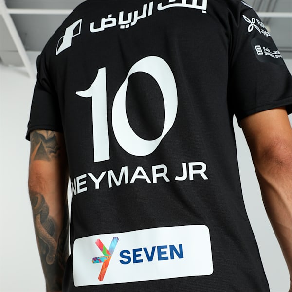 Al Hilal SFC Neymar Jr. Men's Third Replica Football Jersey, PUMA Black-PUMA White, extralarge-IND