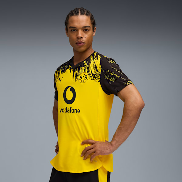 Borussia Dortmund 25/26 Authentic Home Jersey Men, Faster Yellow-PUMA Black, extralarge-GBR