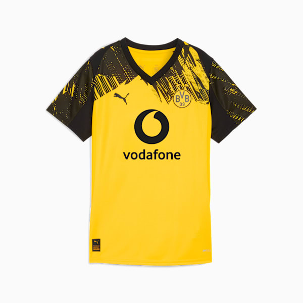 Borussia Dortmund Replica Women’s Breathable Home Jersey, Faster Yellow-PUMA Black, extralarge-IND