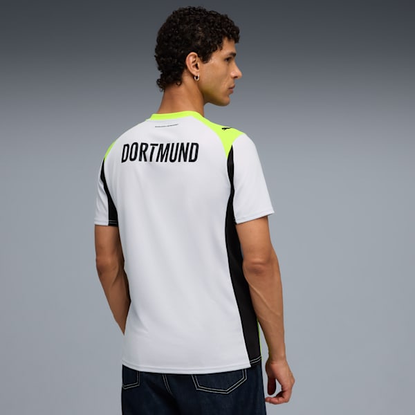 BVB Away Jersey Replica, Silver Mist-Yellow Alert, extralarge