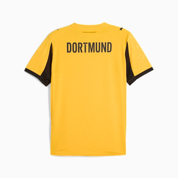 Borussia Dortmund 25/26 Cup Jersey Men, Yellow Sizzle-PUMA Black, extralarge